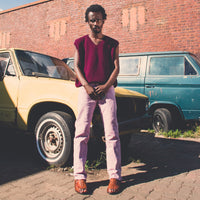 Kgosi : Leather Sandal in Terracotta Buffalo Leather