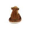 OLOM001 : Leather Sandal in Tan Suede