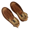 OLOM001 : Leather Sandal in Tan Suede