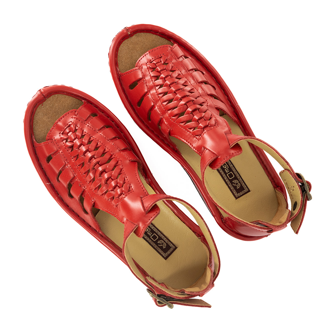 靴 Diemme Leather Sandal Fassie : Leather Sandal in Tan Suede – Omega