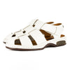 Sjava x Omega Collab : Leather Sandal in White Soft Saddle