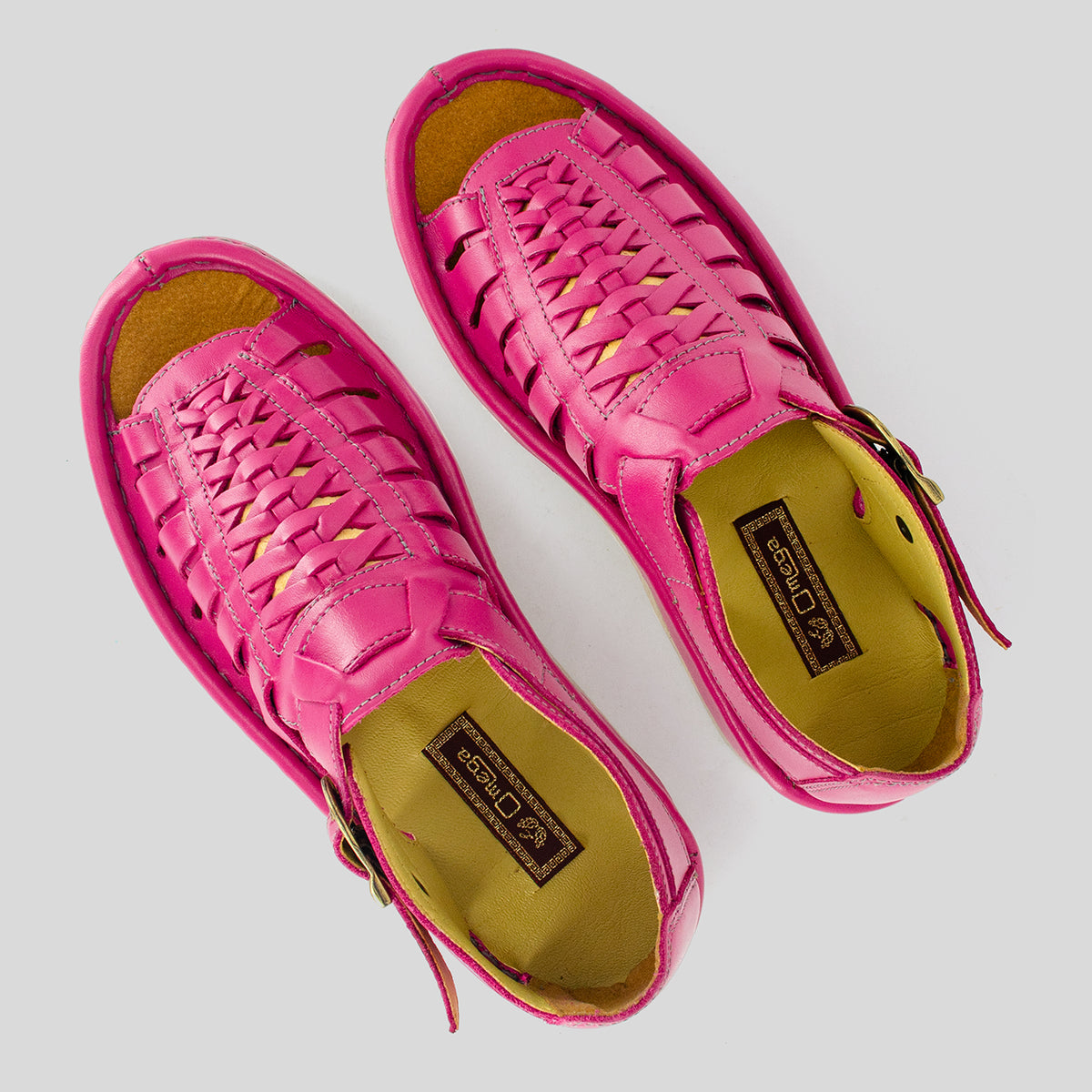 Kgosi : Leather Sandal in Aurora Soft Saddle