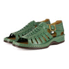 Kgosi : Leather Sandal in Sage Soft Saddle