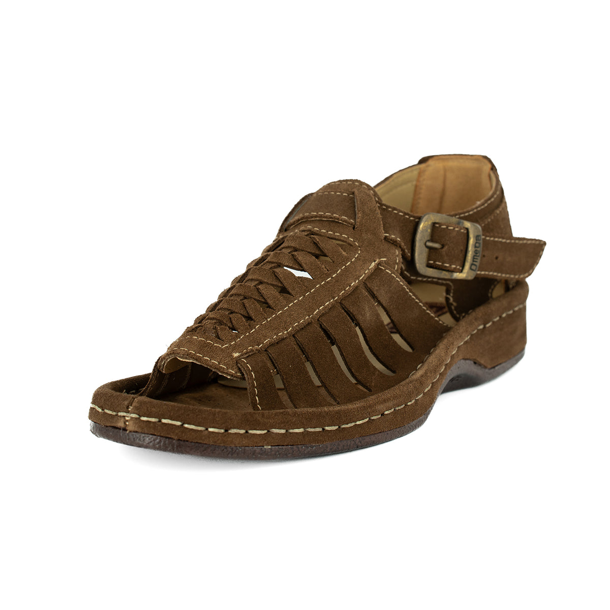 Kgosi : Leather Sandal in Donkey Suede